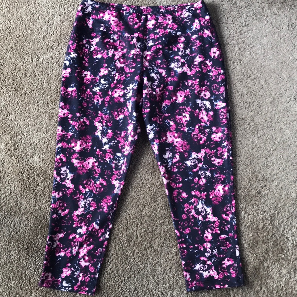 RESE | Pink Roses Natalie Capri Tights